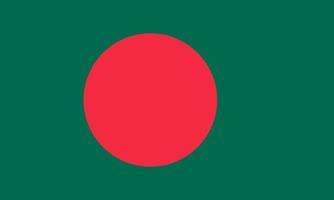 vector de bandera de bangladesh