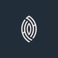 Letters H O and A or HOA line logo design. Linear minimal stylish emblem. Luxury elegant vector element. Premium business logotype. Graphic alphabet symbol for corporate business identity