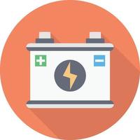 battery Vector illustration on a transparent background.  Premium quality symbols. Vector flat icon for concept and graphic design.