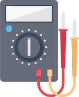 ampere meter Vector illustration on a transparent background.  Premium quality symbols. Vector flat icon for concept and graphic design.