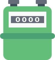 meter Vector illustration on a transparent background.  Premium quality symbols. Vector flat icon for concept and graphic design.