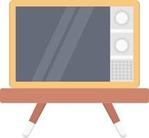 television Vector illustration on a transparent background.  Premium quality symbols. Vector flat icon for concept and graphic design.