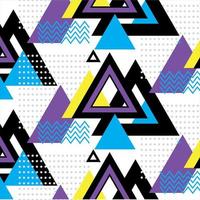 abstract triangle pattern vector