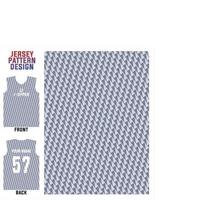 concepto abstracto vector plantilla de patrón de jersey para impresión o sublimación uniformes deportivos fútbol voleibol baloncesto deportes electrónicos ciclismo y pesca