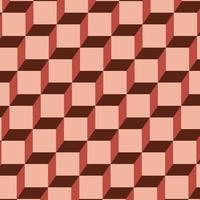 cube seamless pattern perfect for background or wallpaper vector