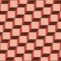 cube seamless pattern perfect for background or wallpaper vector