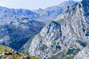 High mountains in Montenegro photo