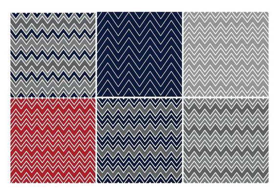 Collection of festive Geometrical Christmas patterns. Vector illustration