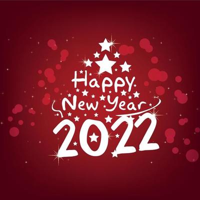 Happy New Year 2022 Vector Art, Icons, and Graphics for Free Download