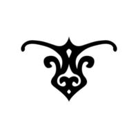 Simple and cook ornament for bookmark vector