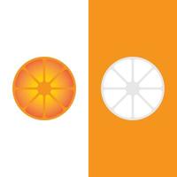 Orange logo design Vector icon illustration