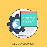 Web Development Concepts vector