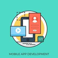 Mobile App Development vector