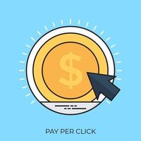 Pay Per Click vector