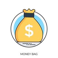 Money Bag Concepts vector