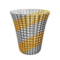 3D Rendering Basket Isolated On white photo