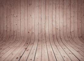 Piso de fondo de madera marrón sobre pared negra en el fondo al aire libre y fondo de textura vintage de tablón antiguo de madera. tablón horizontal de pared de madera natural foto