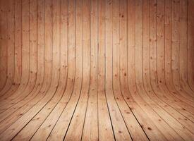 brown wood backdrop floor on black wall in outdoor background and Wood old plank vintage texture background. wooden wall horizontal plank natural photo