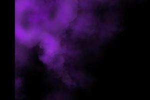 purple texture dark smoke in the on a dark isolated background floor with mist or fog.Background photo