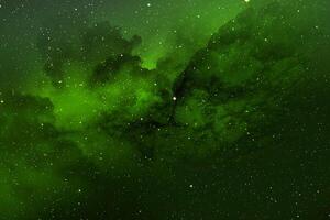 light green space color texture abstract Background,space color in galaxy in black photo