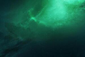 light green space color texture abstract Background,space color in galaxy in black photo