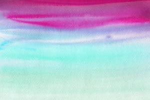 Color de agua púrpura y azul cielo y degradado y blanco con textura grunge colorido y sucio vintage abstracto foto