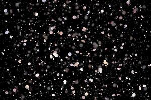 light sparkle Abstract stylish light effect on a black background and sparkles Sparkling magical dust particles on black photo