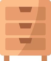 drawer line icon illustration vector