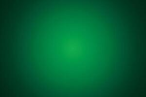 Abstract gradient background with green color, spotlight pattern. Vector illustration.