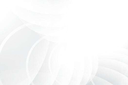 Abstract  white and gray color, modern design background with geometric round shape. Vector illustration.