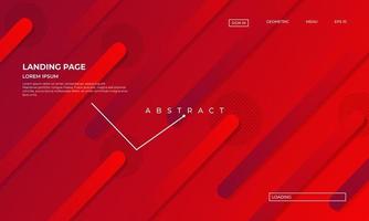 Abstract geometric red background, Suitable for presentation background, web and more vector