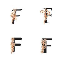 Creative Letter F Logo design vector template Symbol Logotype.