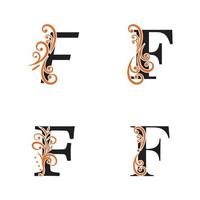 Creative Letter F Logo design vector template Symbol Logotype.