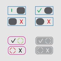 On Off Button Icon Vector Design Illustration