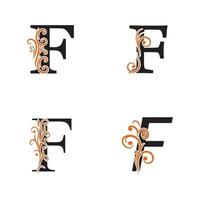 Creative Letter F Logo design vector template Symbol Logotype.