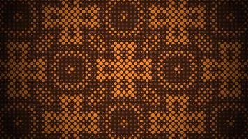 Abstract halftone ornamental geometric background. Pop art style card. Grunge texture. Business banner. vector