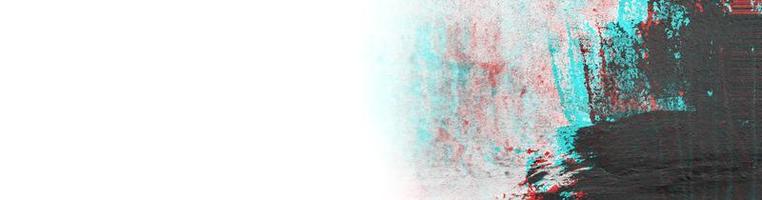 Abstract photocopy texture background, Color double exposure, Glitch effect. Banner background photo