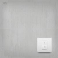 Light switch on concrete wall background. Vector. vector