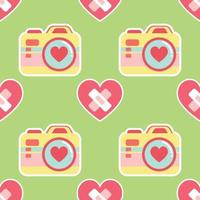 sweet icon valentines seamless vector