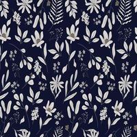 Flower seamless pattern design for decorating, wallpaper, wrapping paper, fabric, backdrop and etc. vector