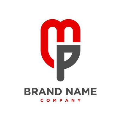 initial logo MP