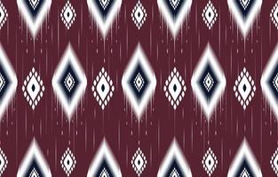 Ethnic fabric texture pattern Abstract Geometric Vector Aztec oriental illustration retro embroidery repeating ceramic tile