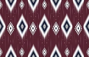 Ethnic fabric texture pattern Abstract Geometric Vector Aztec oriental illustration retro embroidery repeating ceramic tile