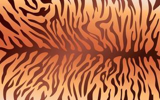 Stripes on the skin of a tiger, a pattern of stripes on the skin of a predator, gold pattern on a dark background. vector