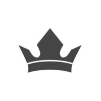 crown design element simple style vector