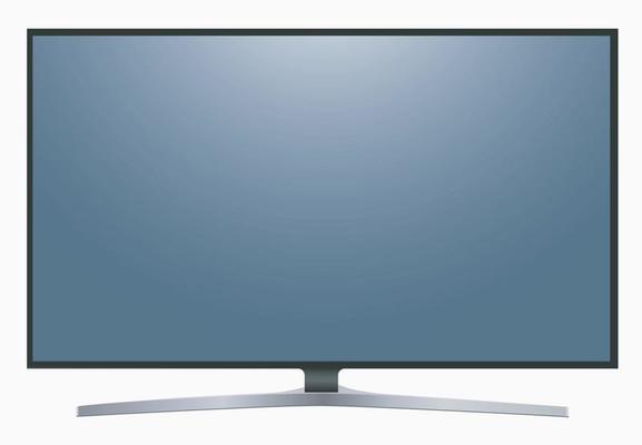 modern tv vector