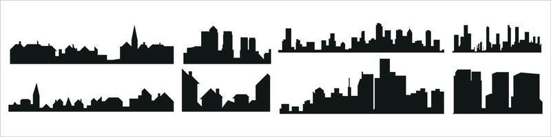 City Skyline Silhouette vector