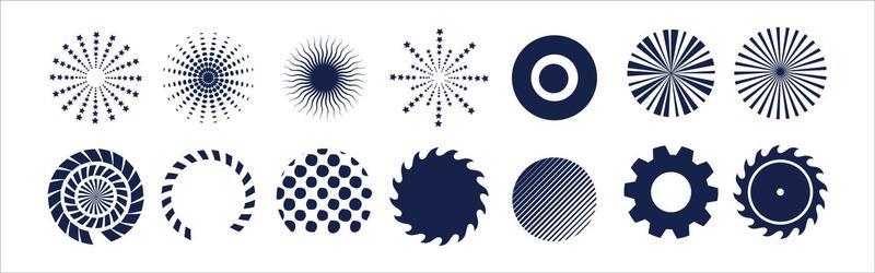 radial circular vector eps 10