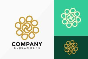 Luxury Boutique Logo Vector Design. Abstract emblem, designs concept, logos, logotype element for template.