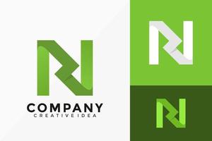 Letter N Business Creative Logo Vector Design. Abstract emblem, designs concept, logos, logotype element for template.